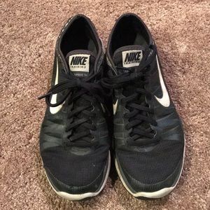 Black Nike sneakers